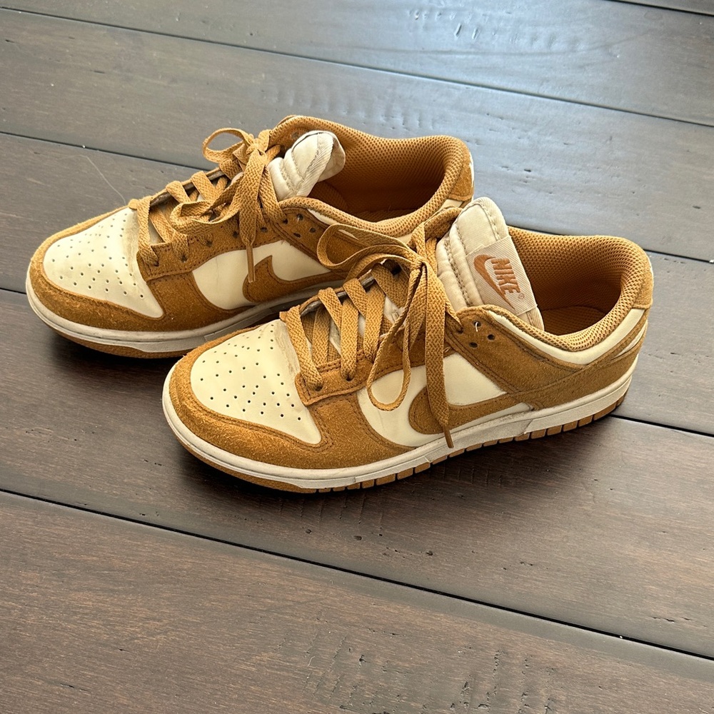Nike Brown and Cream Casual Sneakers